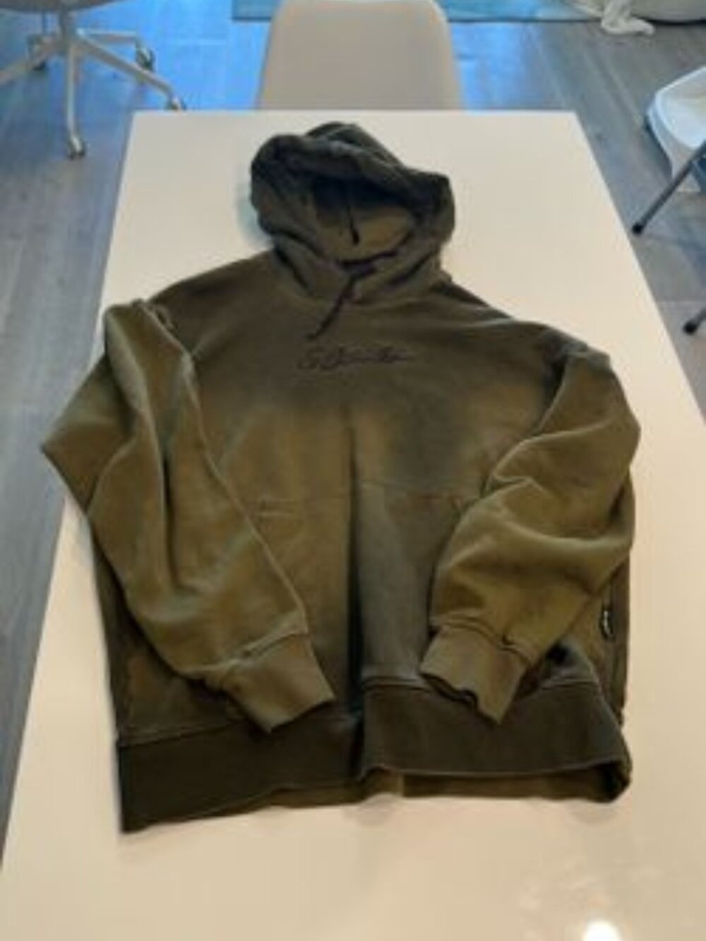 G-Star Raw Olive Green tie dyed hoodie - S